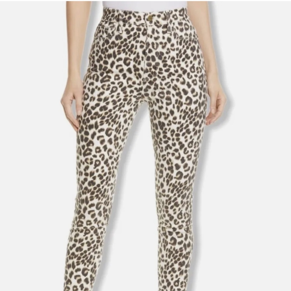 Frame leopard pants